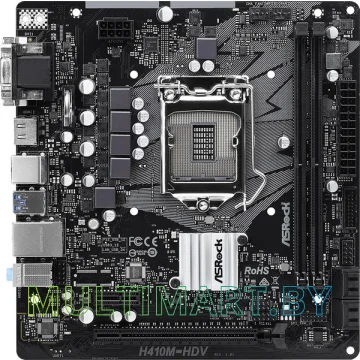 Материнская плата ASRock H410M-HDV